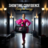 Overwhelmed With Excitement Dancer ダッフルバッグ