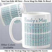 Overworked. Underpaid. Office Work Hidden Message コーヒーマグカップ