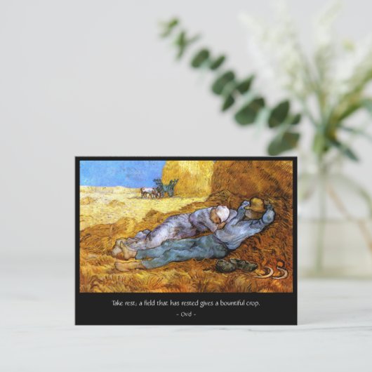 Ovid：休む ポストカード (スタンド正面)