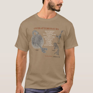 Oviraptor恐竜のワイシャツのグレッグあなたの内部のポールの日焼け Tシャツ