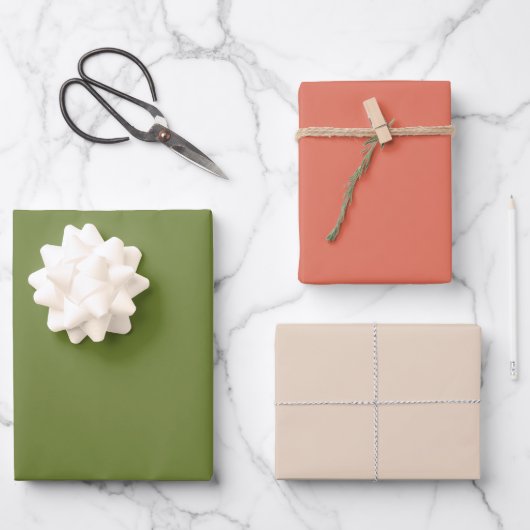 OWギフトエレガントラッピングシート ラッピングペーパーシート (正面)