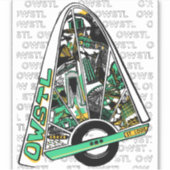 OW STLステッカー シール (正面)