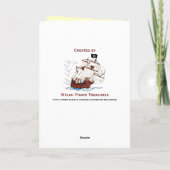 Owain Glyn Dwr、St Davidの日 カード (裏面)