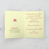 Owain Glyn Dwr、St Davidの日 カード (内部)