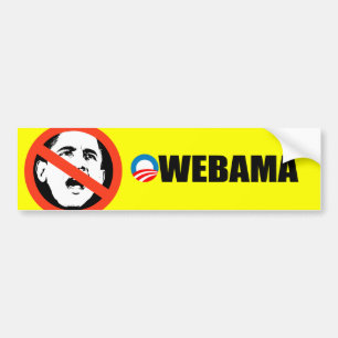 OWE-BAMA バンパーステッカー