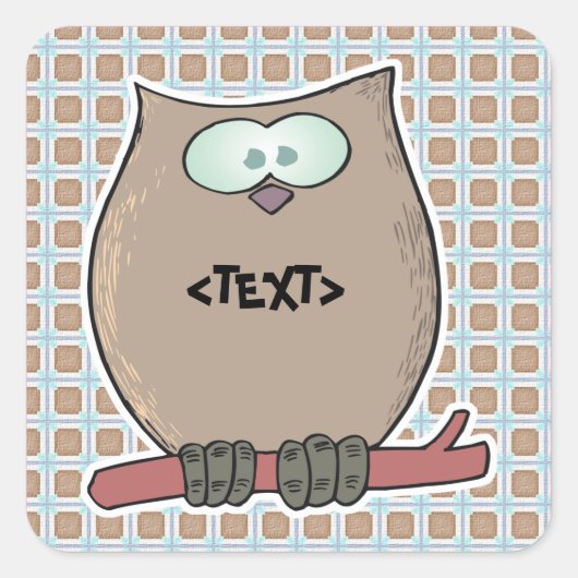 Owlの個人用設定()  スクエアシール (正面)