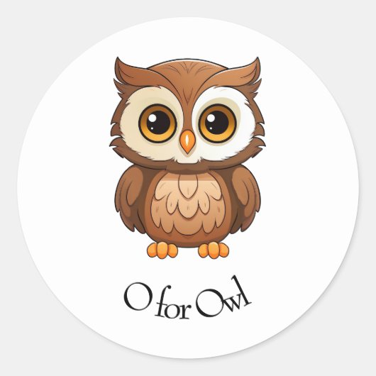 Owlの場合はO ラウンドシール (正面)