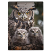 Owlファミリークリップボード クリップボード (正面)