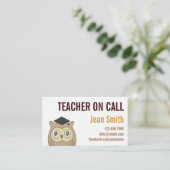 OWL先生オンコールビジネスカード 名刺 (スタンド正面)