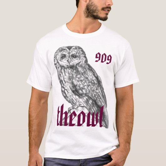 owl1のtheowl、909 tシャツ (正面)