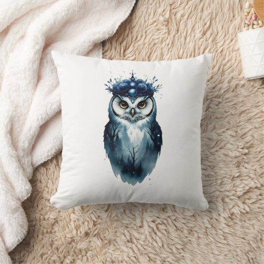 owl  クッション (ブランケット)
