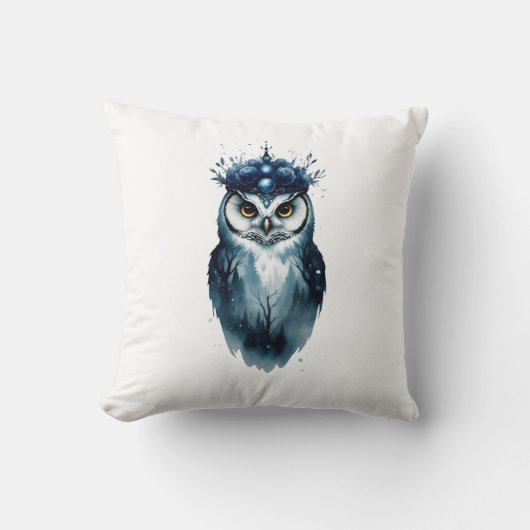 owl クッション (正面)