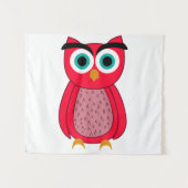 Owl   タペストリー (正面(横))