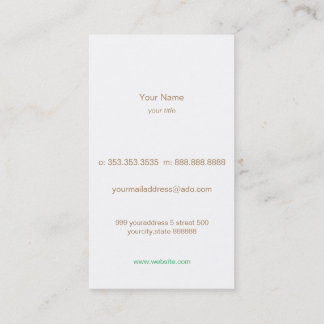 owl フクロウ名刺 名刺