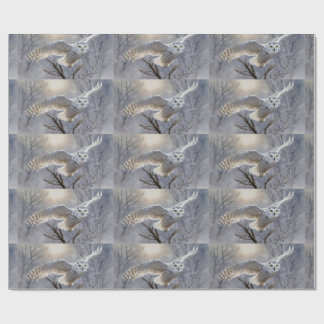 Owl ラッピングペーパー