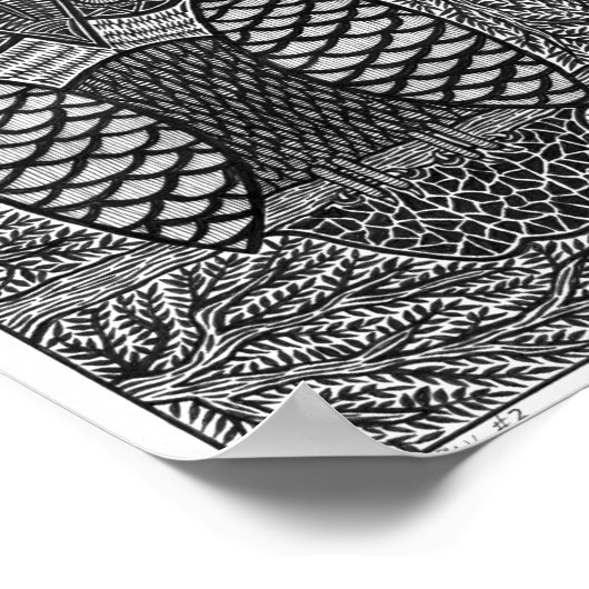 Owl #2 Poster ポスター (角)