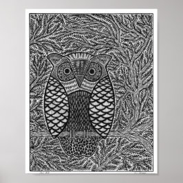 Owl #2 Poster ポスター