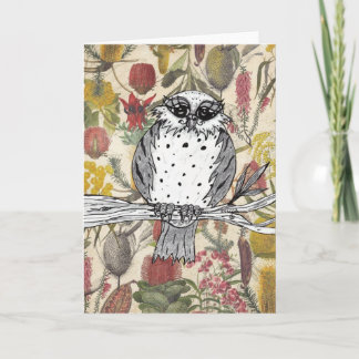 Owl 6グリーティングカードを削除する カード