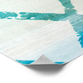 Owl Abstract ポスター (角)