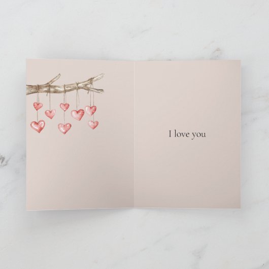 Owl Always Love You カード (内部)