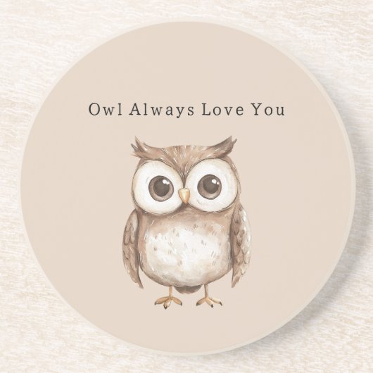 Owl Always Love You コースター (正面)