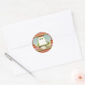 Owl Always Love You – スタンプ ラウンドシール (封筒)