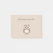 Owl Always Love You ポストイット (正面)