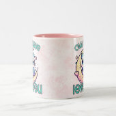 Owl always love you mug ツートーンマグカップ (中央)