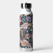 Owl and Flowers, William Morris ウォーターボトル (左面)