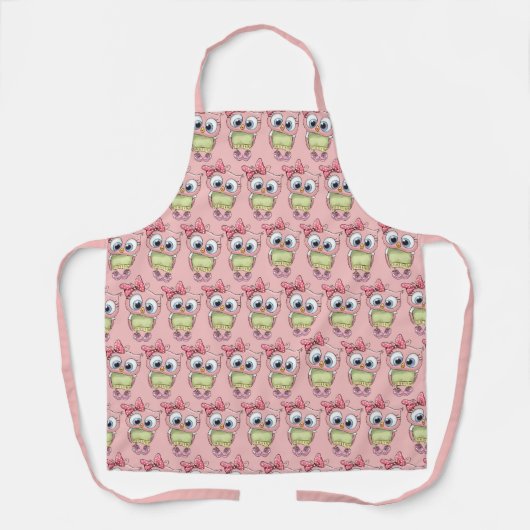 Owl Apron エプロン (正面)