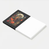 Owl at Night with a Full Moon ポストイット (アングル)