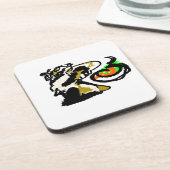 Owl Autumn joy コースター (左側)