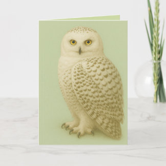 "Owl be missing you" card. カード