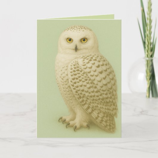 "Owl be missing you" card. カード (正面)