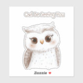 Owl Be Seeing You シール (シート)
