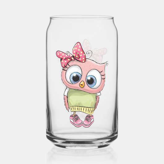 Owl Can Glass ガラス缶 (裏面)
