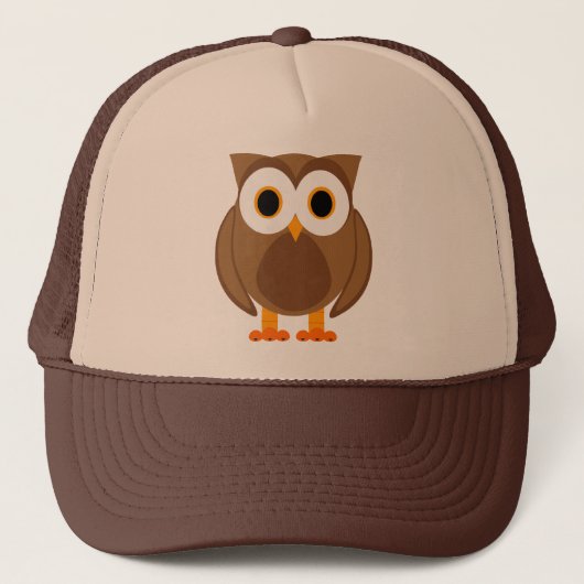 Owl Cartoon Hat氏 キャップ (正面)