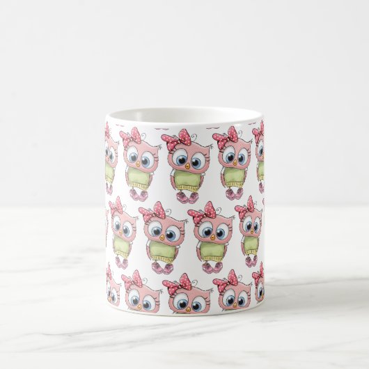 Owl Coffee Mug コーヒーマグカップ (中央)
