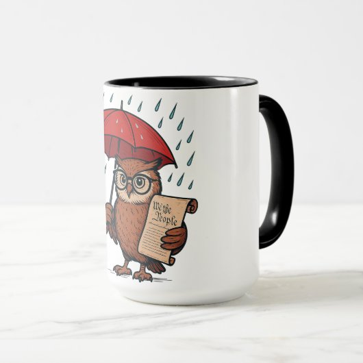 Owl Constitutional Republic マグカップ (正面右)