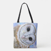 Owl, Designer Tote Bag トートバッグ (裏面)