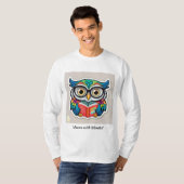 "Owl-Ed Genius" Tシャツ (正面フル)