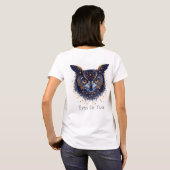 Owl Eyes on You Double-Sided Graphic T-Shirt Tシャツ (裏面フル)