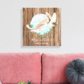 OWL GIFT パーソナライズされた - キャンバスプリント (インサイチュ (リビング))