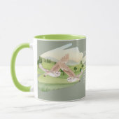 OWL GIFT パーソナライズされた - マグカップ (左)