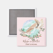 OWL GIFT パーソナライズされた - マグネット (正面/裏面)