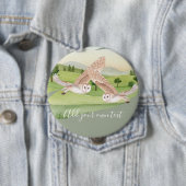 OWL GIFT パーソナライズされた - 缶バッジ (インサイチュ)