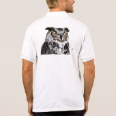 owl inspiration ポロシャツ (裏面)