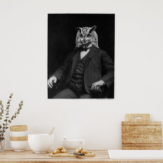 Owl Inventor ポスター (キッチン)