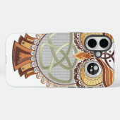 Owl iPhoneケース Case-Mate iPhoneケース (裏面 (横))