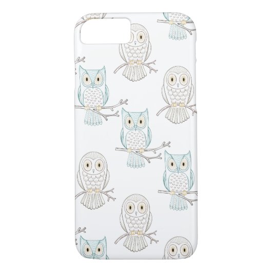 Owl iPhone、iPad、サムスン電話ケース Case-Mate iPhoneケース (裏面)